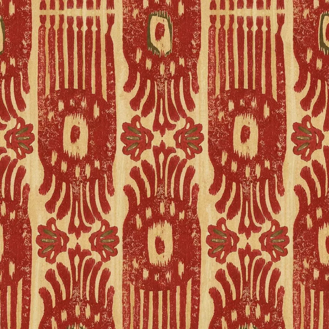 Mind The Gap Tribal Ikat, Myrtle Wallpaper Indigena 7 Mind The Gap Tribal Ikat, Myrtle Wallpaper Indigena