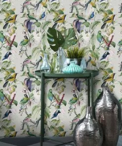 Mind The Gap New Tropical Birds Wallpaper