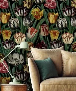Mind The Gap Tulipa Wallpaper