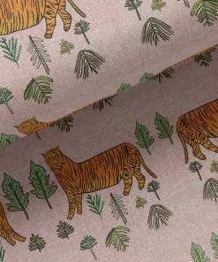 Annika Reed Studio Tiger Tiger Oyster Linen - Morganite New