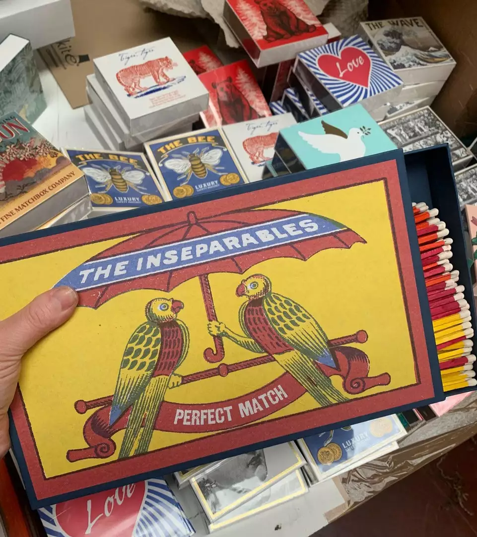 Archivist Gallery Giant Long Match Boxes - Taj Mahal 4 Archivist Gallery Giant Long Match Boxes - Taj Mahal