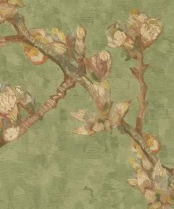 BN Van Gogh Wallpaper Sprig Of Flowering Almond