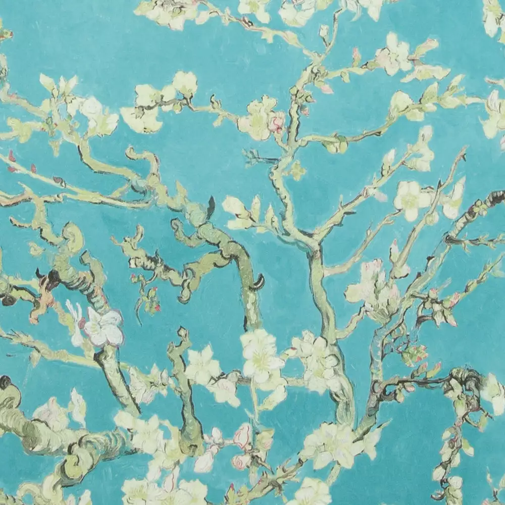 BN Les Jardins Royaux Van Gogh Wallpaper - Almond Blossom Mustard Yellow 5 BN Les Jardins Royaux Van Gogh Wallpaper - Almond Blossom Mustard Yellow