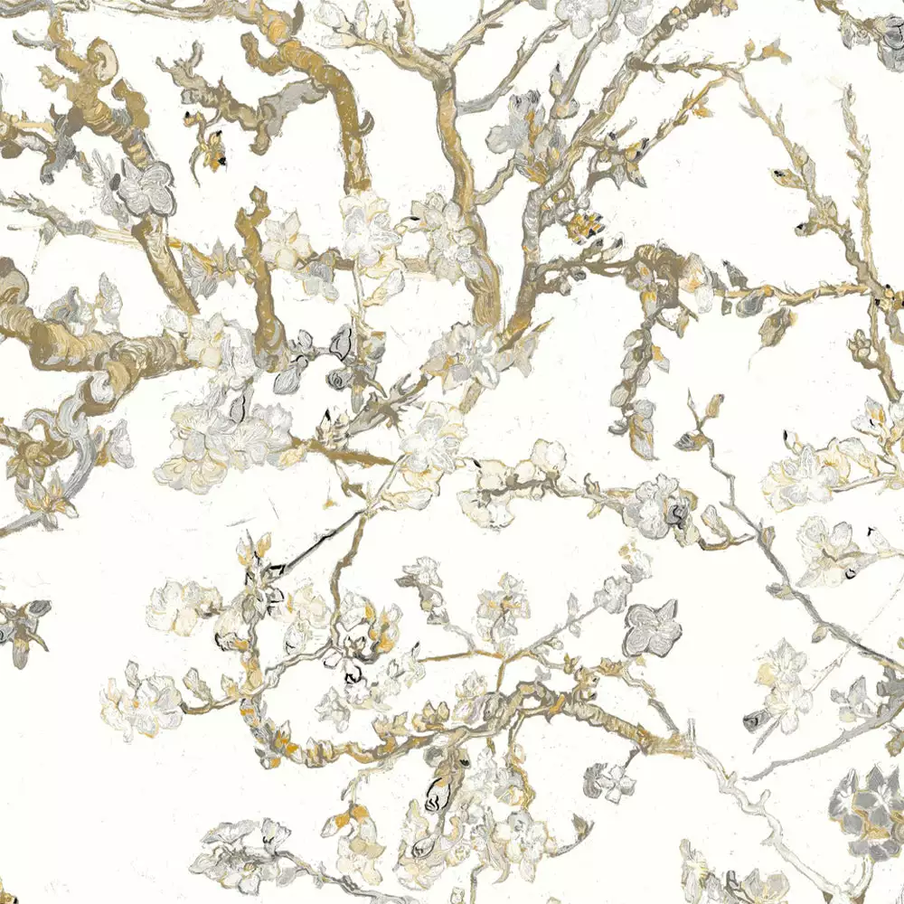 BN Les Jardins Royaux Van Gogh Wallpaper - Almond Blossom Sky Blue 7 BN Les Jardins Royaux Van Gogh Wallpaper - Almond Blossom Sky Blue