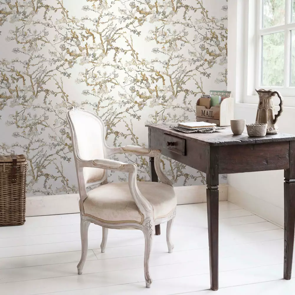 BN Van Gogh Wallpaper - Almond Blossom Coral 14 BN Van Gogh Wallpaper - Almond Blossom Coral
