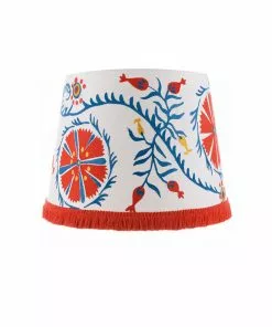 Mind The Gap Viragos Embroidered Cone Lampshade