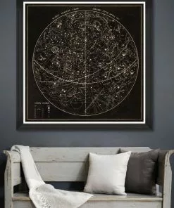 The Design Yard New Visible Heavens Framed Art