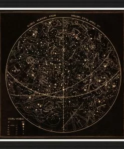 The Design Yard New Visible Heavens Framed Art