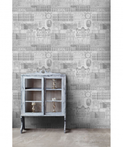 Mind The Gap Vitruvius Taupe Wallpaper Wallpaper & Paint