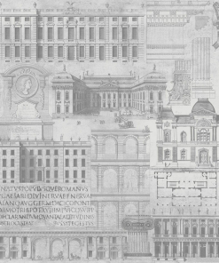 Mind The Gap Vitruvius Neutral Wallpaper