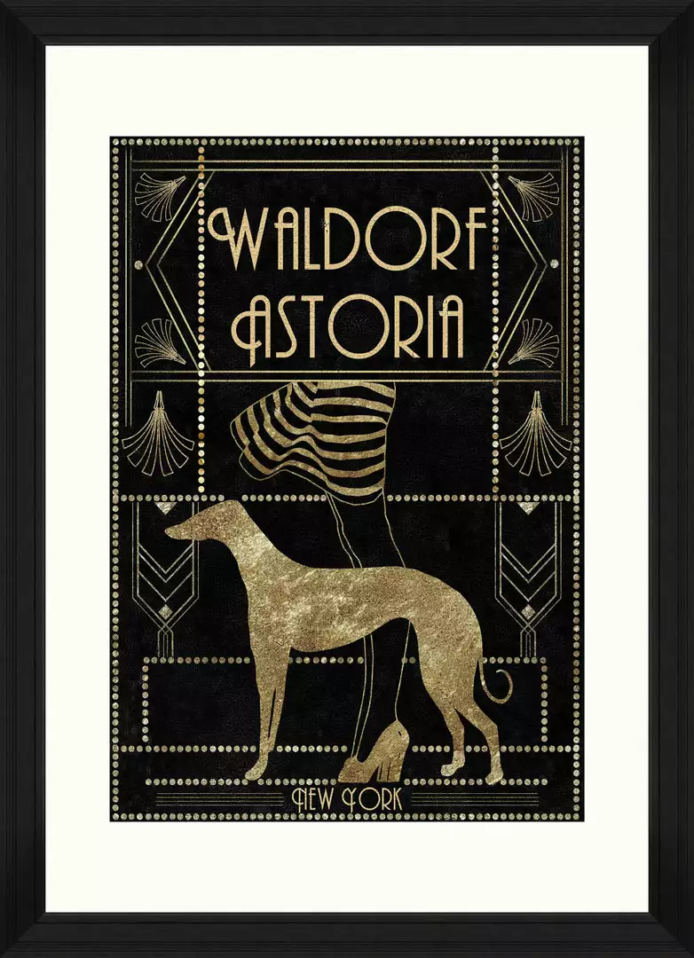 The Design Yard Waldorf Astoria Framed Art Wall Art 3 The Design Yard Waldorf Astoria Framed Art Wall Art