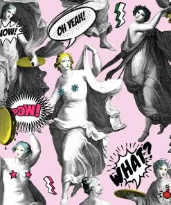 Mind The Gap The Retrograde Watch Out! Pink Wallpaper