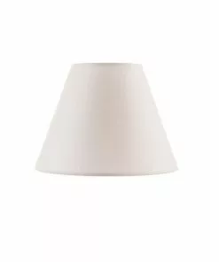 Mind The Gap White Linen Small Lamp Shade New