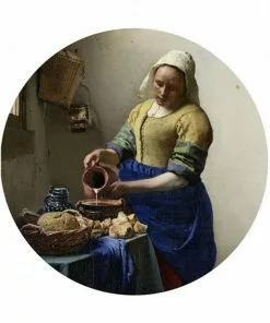 BN Wallpaper & Paint Wallpaper Circles The Milkmaid Johannes Vermeer