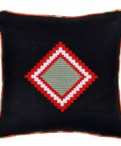 Mind The Gap Moki / Navajo Embroidered Cushion