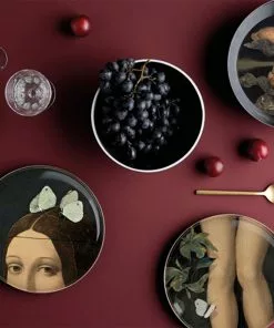 Thedesignyarduk Les Jardins Royaux Ibride Yuan Stackable Serving Set NARCISSE