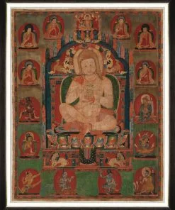 Mind The Gap Portrait Of Jnanatapa Framed Wall Art