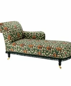 Mind The Gap Anatolia Chaise Lounge Zold Linen Rose & Thorn